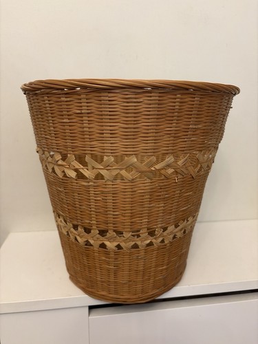 Vintage wicker basket - vintage,