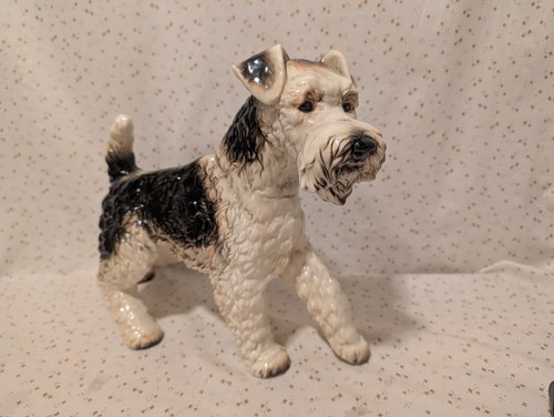 Vtg large goebel wire haired - wire,