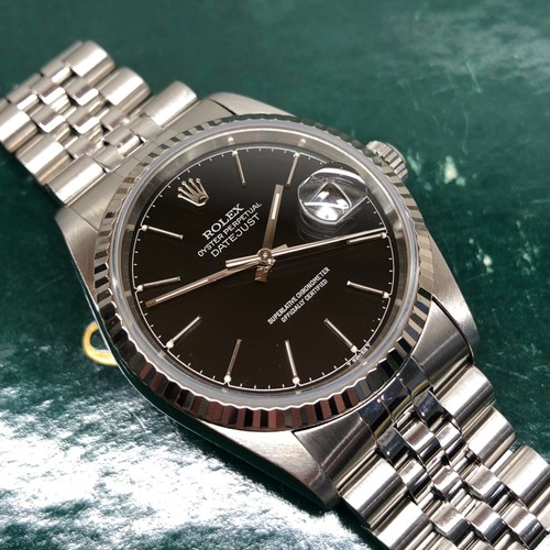 Rolex datejust 16234 black - rolex,