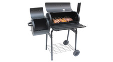 Alabama steel barrel - steel, charcoal