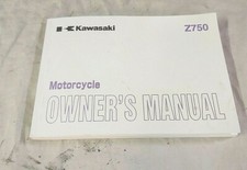 2006 Kawasaki z750 J6F Original Handbook Instruction Manual