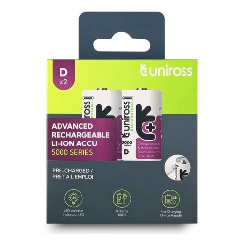 Uniross lithium 5000mah - x, d