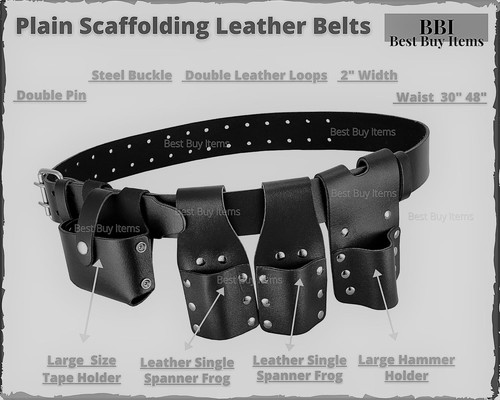Black scaffold leather - leather, tool
