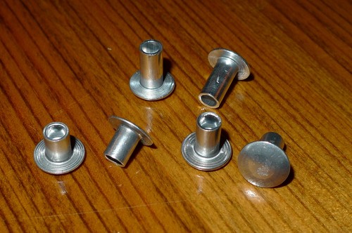 Aluminium rivets semi - aluminium,