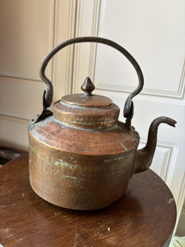 Antique vintage hammered tea - vintage,