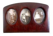 3-fold photo frame display