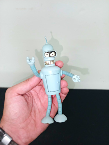 Futurama bender grey plastic - futurama,