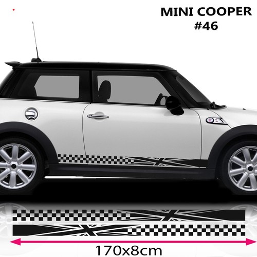 Vinyl side stripe stickers kit - side,