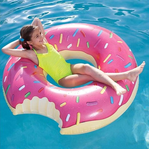 Inflatable swim ring - inflatable, donut