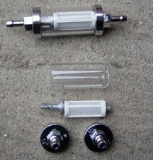 Reusable Chrome Fuel Filter