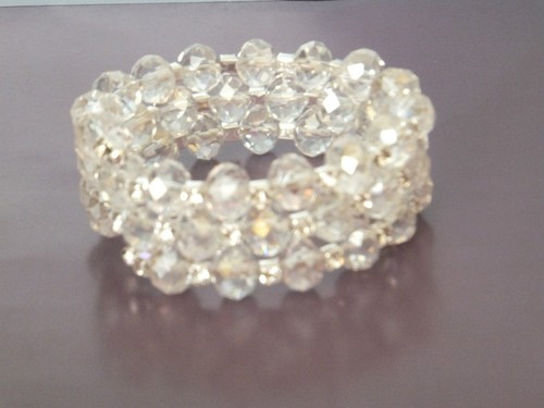 Row diamante beads - 3, 4