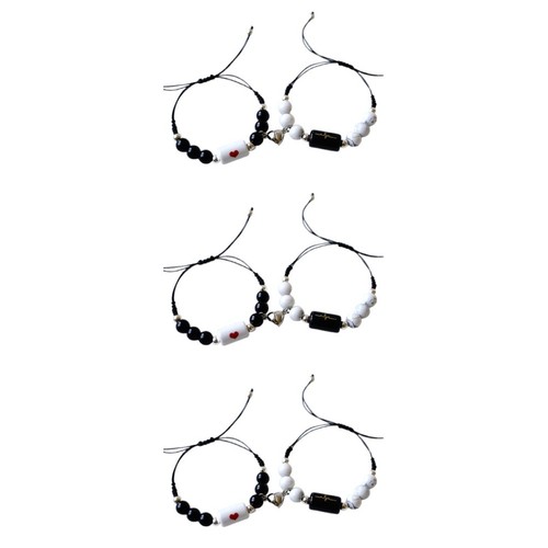 Magnetic heart bracelets - magnetic,