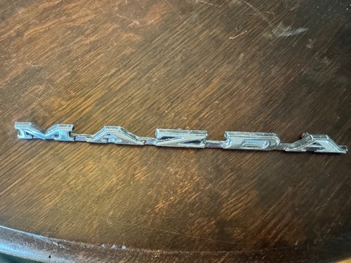 Mazda car badge 1970s - car, badge,