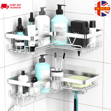 2-Pack Bathroom Shower Corner