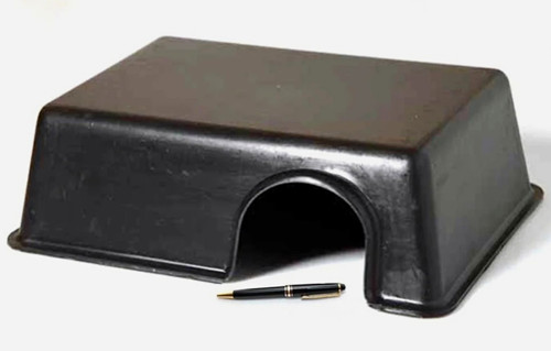 Habistat xxl black - black, plastic