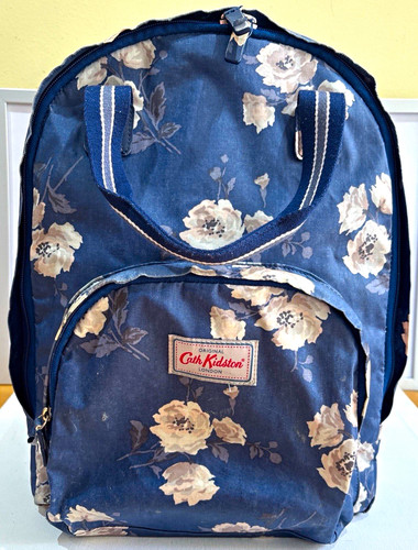 Cath kidston blue beige - blue/beige, floral