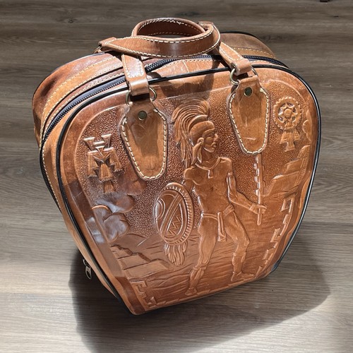 Vintage leather bowling - vintage,