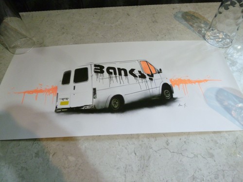 Chris boyle ltd banksy van - boyle,