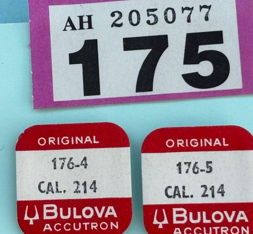 Bulova accutron 214 lot 6 - bulova,