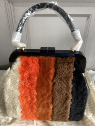 Orla kiely shearling holly bag - shearling,