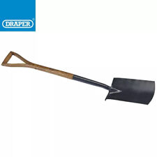 Draper - Carbon Steel Digging Spade Ash Handle Gardeners DIY