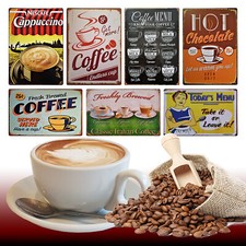 Coffee Metal wall plaque