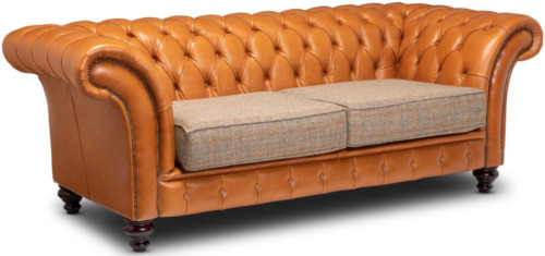 Chesterfield three seater - chesterfield,