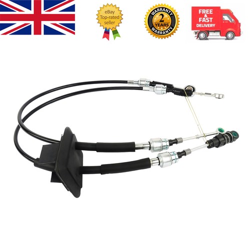 Gear control linkage cable set - control,