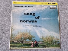 SONG OF NORWAY SOUNDTRACK LP - ORIGINAL CAST - GRIEG
