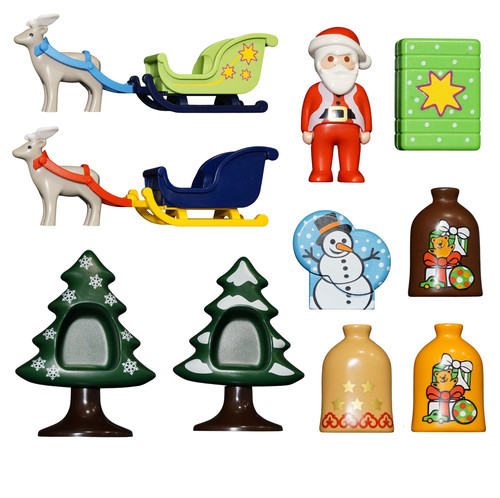 Playmobil 123 christmas santa - christmas,