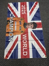 LANDO NORRIS McLAREN F1 FLAG