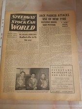 SPEEDWAY AND STOCK CAR WORLD