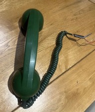 VINTAGE GPO GREEN HANDSET TELEPHONE 1960s