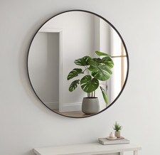 Large Round Wall Mirror