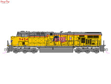 Kato ES44AC Loco Union Pacific