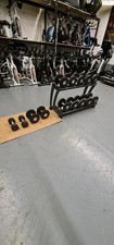 Eleiko Dumbbells / Rack 7x Pairs 8Kg TO 22.5Kg Commercial Gym Equipment 