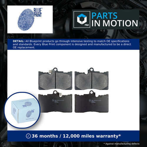 Brake pads set - pads, lexus