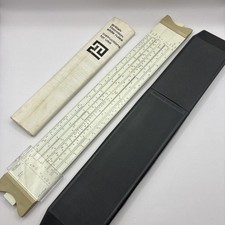 British Thornton Slide Rule in Plastic Case & Instructions Model AD050 1971