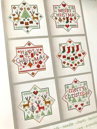 Cross stitch kit set - cross,