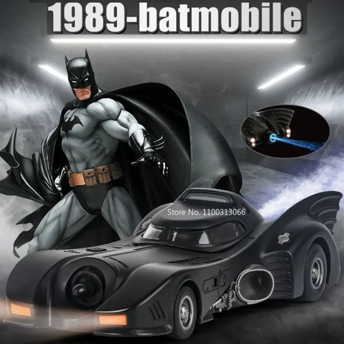 1989 batman batmobile die - batmobile, die-cast