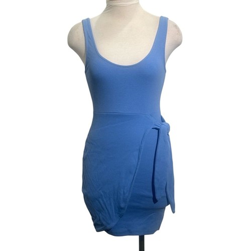 Zara ribbed scoop neck dress - ribbed, scoop-neck