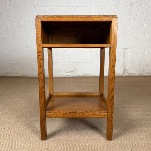 Vintage oak bedside cabinet - vintage,