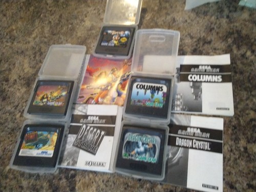 Sega game gear bundle - game,