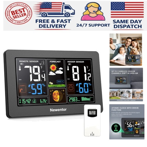 Color display wireless weather - color,