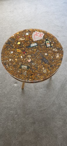 Handmade epoxy resin table - epoxy,