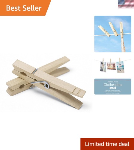 Pack wooden clothespins - 50-pack,
