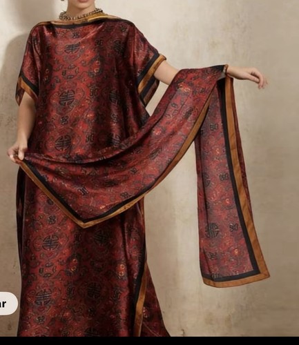 Kaftan silk piece - silk, 2