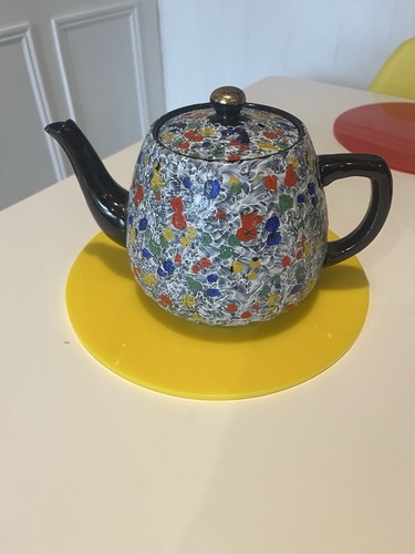 Retro hand painted splatter - retro,