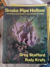 Runequest Snake Pipe Hollow Adventures In The Caverns Of Chaos - Chaosium 4007