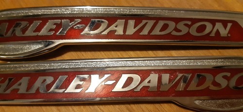 Harley davidson tank badges - davidson, 2